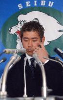 Seibu right-hander Matsuzaka receives 1st pay cut